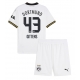 Borussia Dortmund Jamie Bynoe-Gittens #43 Kolmaspaita Lapsille 2024-25 Lyhythihainen (+ Lyhyet housut)