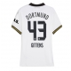 Borussia Dortmund Jamie Bynoe-Gittens #43 Kolmaspaita Naisten 2024-25 Lyhythihainen