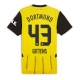 Borussia Dortmund Jamie Bynoe-Gittens #43 Kotipaita 2024-25 Lyhythihainen