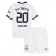 Borussia Dortmund Marcel Sabitzer #20 Kolmaspaita Lapsille 2024-25 Lyhythihainen (+ Lyhyet housut)