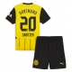 Borussia Dortmund Marcel Sabitzer #20 Kotipaita Lapsille 2024-25 Lyhythihainen (+ Lyhyet housut)