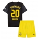 Borussia Dortmund Marcel Sabitzer #20 Vieraspaita Lapsille 2024-25 Lyhythihainen (+ Lyhyet housut)