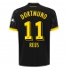 Borussia Dortmund Marco Reus #11 Vieraspaita 2023-24 Lyhythihainen