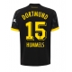 Borussia Dortmund Mats Hummels #15 Vieraspaita Naisten 2023-24 Lyhythihainen