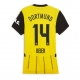Borussia Dortmund Maximilian Beier #14 Kotipaita Naisten 2024-25 Lyhythihainen