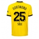 Borussia Dortmund Niklas Sule #25 Kotipaita 2023-24 Lyhythihainen
