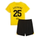 Borussia Dortmund Niklas Sule #25 Kotipaita Lapsille 2023-24 Lyhythihainen (+ Lyhyet housut)