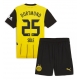 Borussia Dortmund Niklas Sule #25 Kotipaita Lapsille 2024-25 Lyhythihainen (+ Lyhyet housut)
