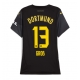 Borussia Dortmund Pascal Gross #13 Vieraspaita Naisten 2024-25 Lyhythihainen