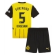 Borussia Dortmund Ramy Bensebaini #5 Kotipaita Lapsille 2024-25 Lyhythihainen (+ Lyhyet housut)
