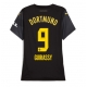 Borussia Dortmund Serhou Guirassy #9 Vieraspaita Naisten 2024-25 Lyhythihainen