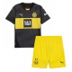 Borussia Dortmund Vieraspaita Lapsille 2024-25 Lyhythihainen (+ Lyhyet housut)