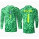 Brasilia Alisson Becker #1 Maalivahti Kotipaita Copa America 2024 Pitkähihainen