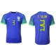 Brasilia Thiago Silva #3 Vieraspaita MM-kisat 2022 Lyhythihainen