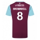 Burnley Josh Brownhill #8 Kotipaita 2024-25 Lyhythihainen