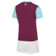 Burnley Kotipaita Lapsille 2024-25 Lyhythihainen (+ Lyhyet housut)