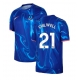 Chelsea Ben Chilwell #21 Kotipaita 2024-25 Lyhythihainen
