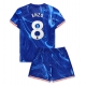 Chelsea Enzo Fernandez #8 Kotipaita Lapsille 2024-25 Lyhythihainen (+ Lyhyet housut)