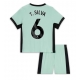 Chelsea Thiago Silva #6 Kolmaspaita Lapsille 2023-24 Lyhythihainen (+ Lyhyet housut)