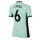 Chelsea Thiago Silva #6 Kolmaspaita Naisten 2023-24 Lyhythihainen