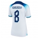 Englanti Jordan Henderson #8 Kotipaita Naisten MM-kisat 2022 Lyhythihainen