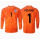 Englanti Jordan Pickford #1 Maalivahti Kotipaita EM-Kisat 2024 Pitkähihainen