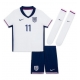 Englanti Phil Foden #11 Kotipaita Lapsille EM-Kisat 2024 Lyhythihainen (+ Lyhyet housut)