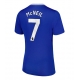 Everton Dwight McNeil #7 Kotipaita Naisten 2024-25 Lyhythihainen
