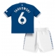 Everton James Tarkowski #6 Kotipaita Lapsille 2023-24 Lyhythihainen (+ Lyhyet housut)