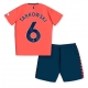 Everton James Tarkowski #6 Vieraspaita Lapsille 2023-24 Lyhythihainen (+ Lyhyet housut)