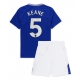 Everton Michael Keane #5 Kotipaita Lapsille 2024-25 Lyhythihainen (+ Lyhyet housut)
