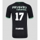 Feyenoord Luka Ivanusec #17 Vieraspaita 2024-25 Lyhythihainen