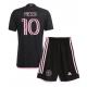 Inter Miami Lionel Messi #10 Vieraspaita Lapsille 2024-25 Lyhythihainen (+ Lyhyet housut)
