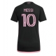 Inter Miami Lionel Messi #10 Vieraspaita Naisten 2024-25 Lyhythihainen