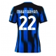 Inter Milan Henrikh Mkhitaryan #22 Kotipaita Naisten 2023-24 Lyhythihainen