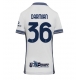 Inter Milan Matteo Darmian #36 Vieraspaita Naisten 2024-25 Lyhythihainen