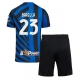 Inter Milan Nicolo Barella #23 Kotipaita Lapsille 2024-25 Lyhythihainen (+ Lyhyet housut)