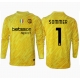 Inter Milan Yann Sommer #1 Maalivahti Vieraspaita 2024-25 Pitkähihainen