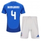 Italia Alessandro Buongiorno #4 Kotipaita Lapsille EM-Kisat 2024 Lyhythihainen (+ Lyhyet housut)