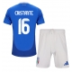 Italia Bryan Cristante #16 Kotipaita Lapsille EM-Kisat 2024 Lyhythihainen (+ Lyhyet housut)