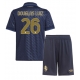 Juventus Douglas Luiz #26 Kolmaspaita Lapsille 2024-25 Lyhythihainen (+ Lyhyet housut)