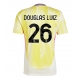 Juventus Douglas Luiz #26 Vieraspaita 2024-25 Lyhythihainen