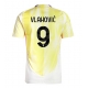 Juventus Dusan Vlahovic #9 Vieraspaita 2024-25 Lyhythihainen