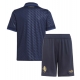 Juventus Kolmaspaita Lapsille 2024-25 Lyhythihainen (+ Lyhyet housut)
