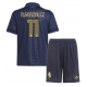 Juventus Nicolas Gonzalez #11 Kolmaspaita Lapsille 2024-25 Lyhythihainen (+ Lyhyet housut)