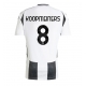 Juventus Teun Koopmeiners #8 Kotipaita 2024-25 Lyhythihainen