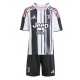 Juventus Teun Koopmeiners #8 Kotipaita Lapsille 2025-26 Lyhythihainen (+ Lyhyet housut)