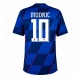 Kroatia Luka Modric #10 Vieraspaita EM-Kisat 2024 Lyhythihainen