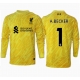 Liverpool Alisson Becker #1 Maalivahti Kolmaspaita 2024-25 Pitkähihainen