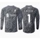 Liverpool Alisson Becker #1 Maalivahti Kotipaita 2024-25 Pitkähihainen